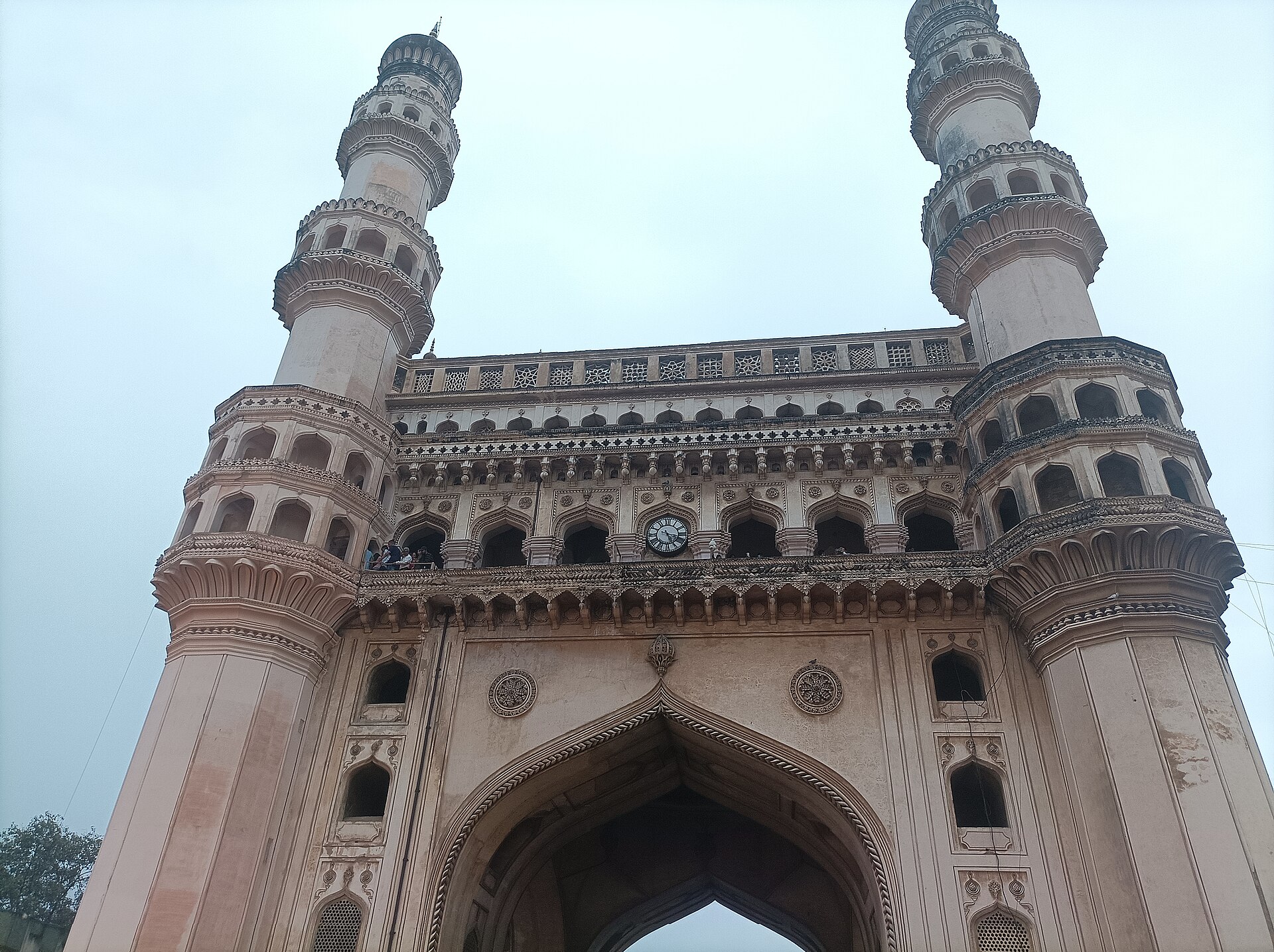 Charminar | Indian Press Charminar, a historic monument and mosque in Hyderabad, India, illustrates the cultural landscape of Telugu language.
