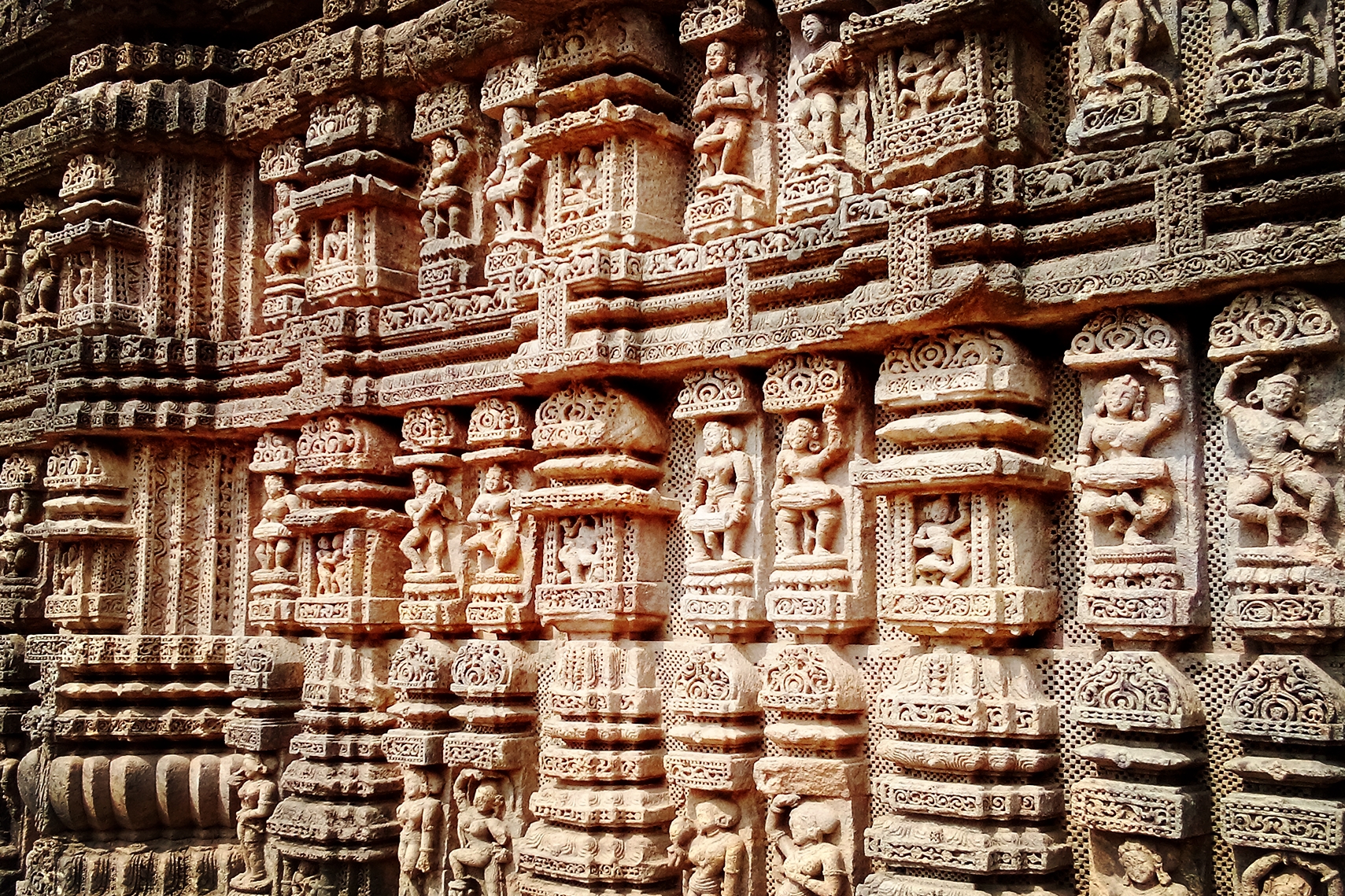 The Dance Sculptures, Konark Sun Temple, Konark, Odisha