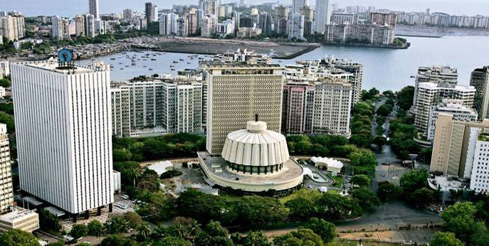 Vidhan Bhavan aerial view