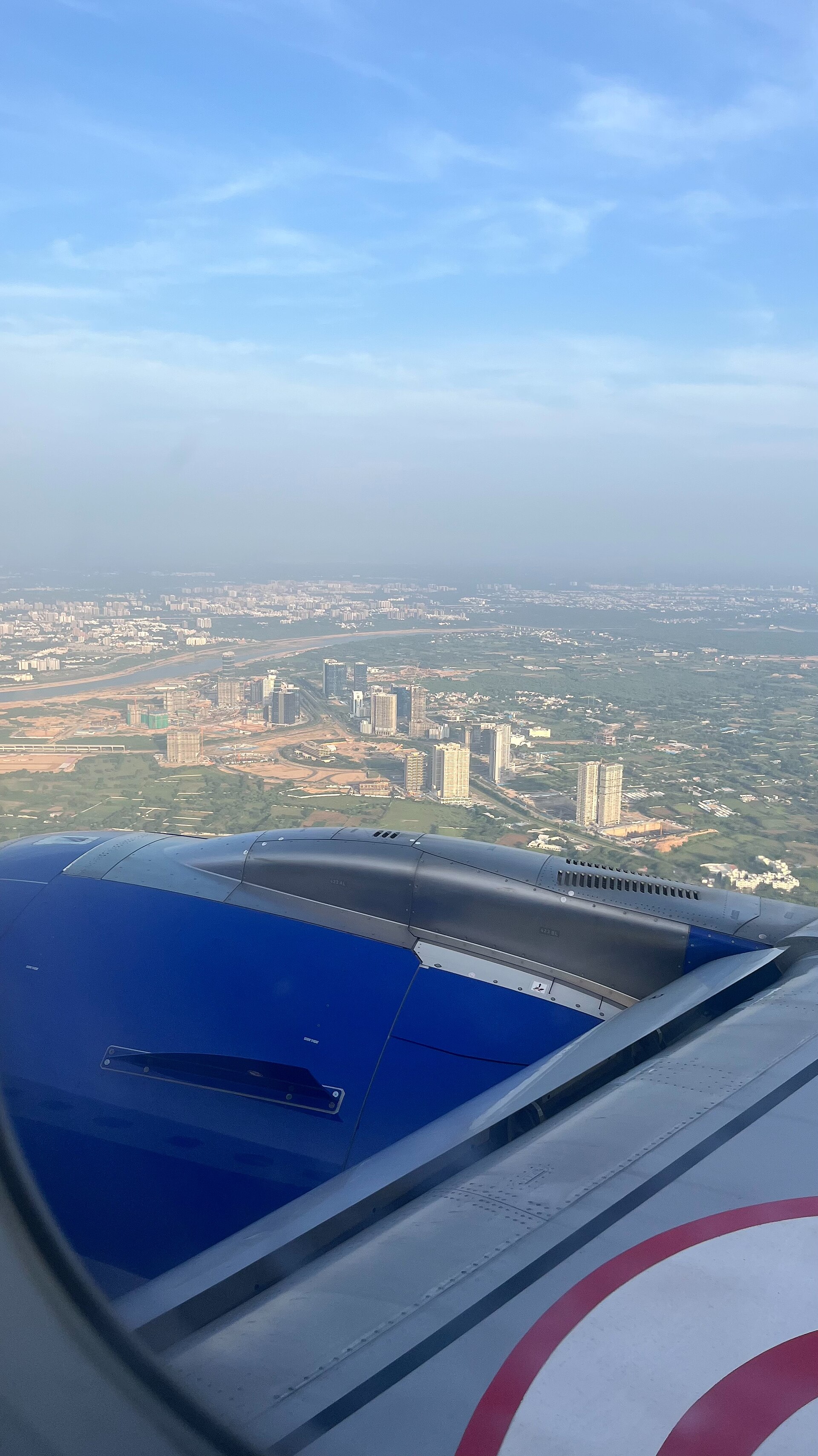 GIFT City, Gandhinagar, India Sep 27, 2025 07-28-42 AM from IndiGo flight